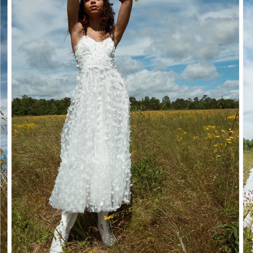 Lwd butterfly dress